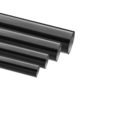 Steigerbuizen aluminium Zwart