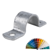 Kapbeugel heel dubbele lip RAL-kleur gecoat