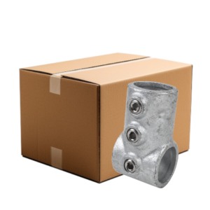 Buiskoppeling kort T-stuk - lang Ø 33,7 mm (80 stuks)